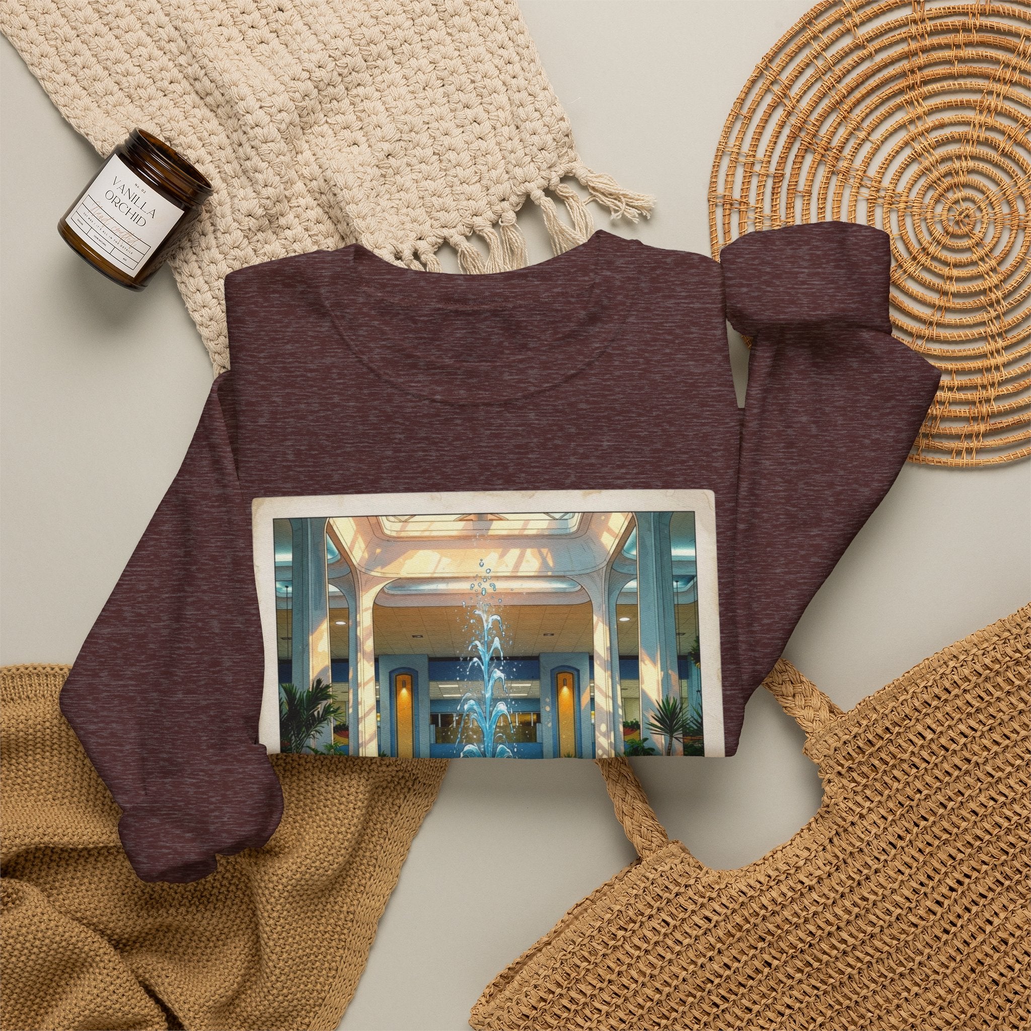 Cinderella City Mall Fountain | Native303 Sweatshirt