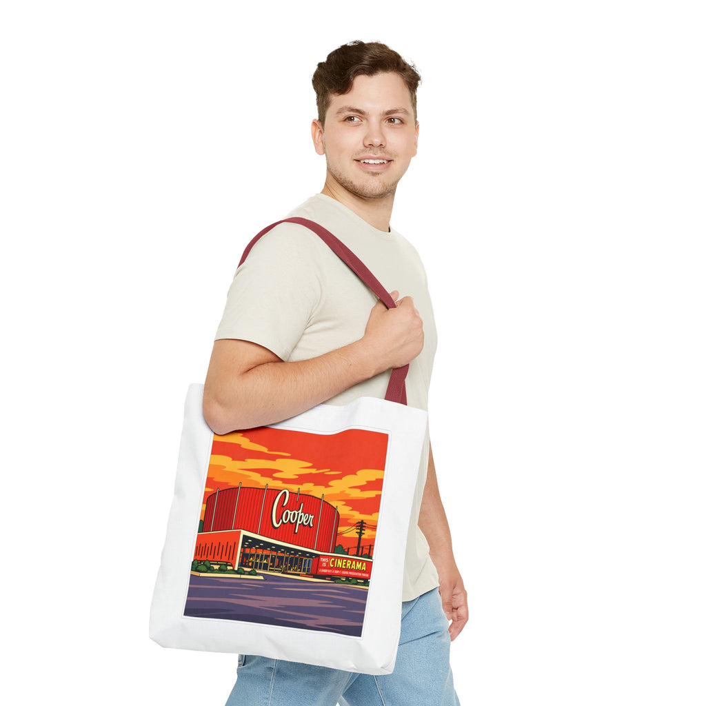 Cooper Theater (comic pop style) Tote