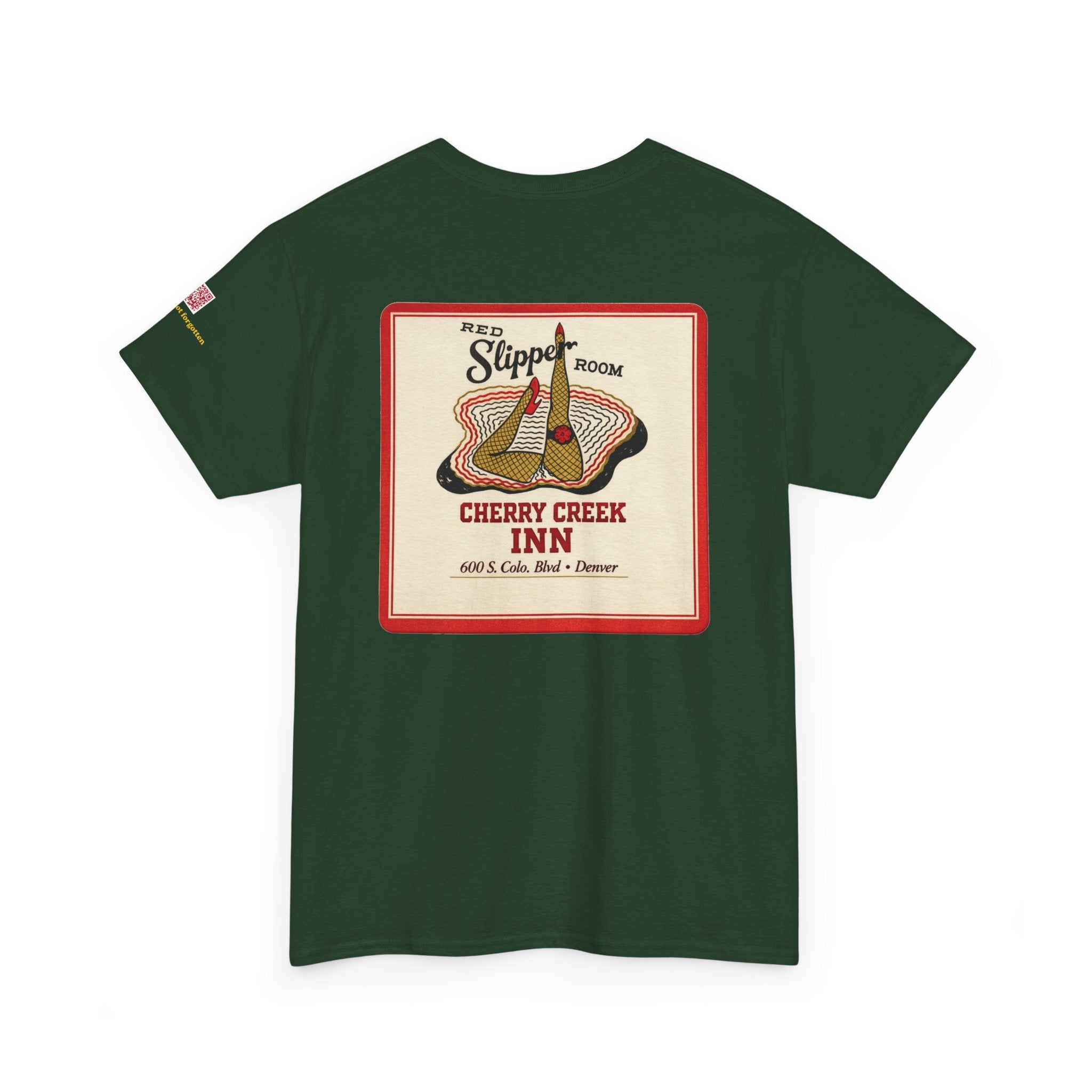 CHERRY CREEK INN - RED SLIPPER - vintage Denver gear