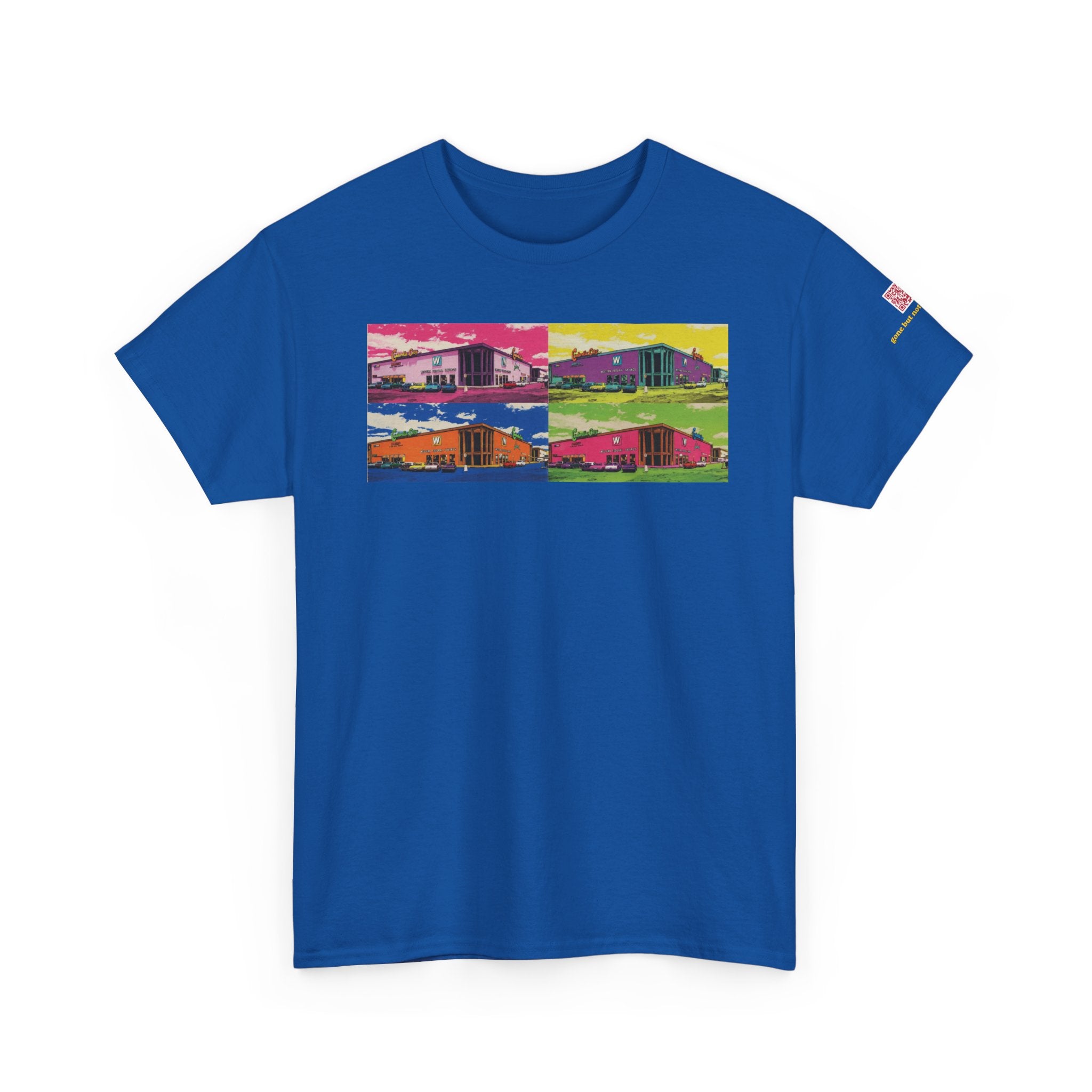 Cinderella City pop-art collage - vintage Denver gear