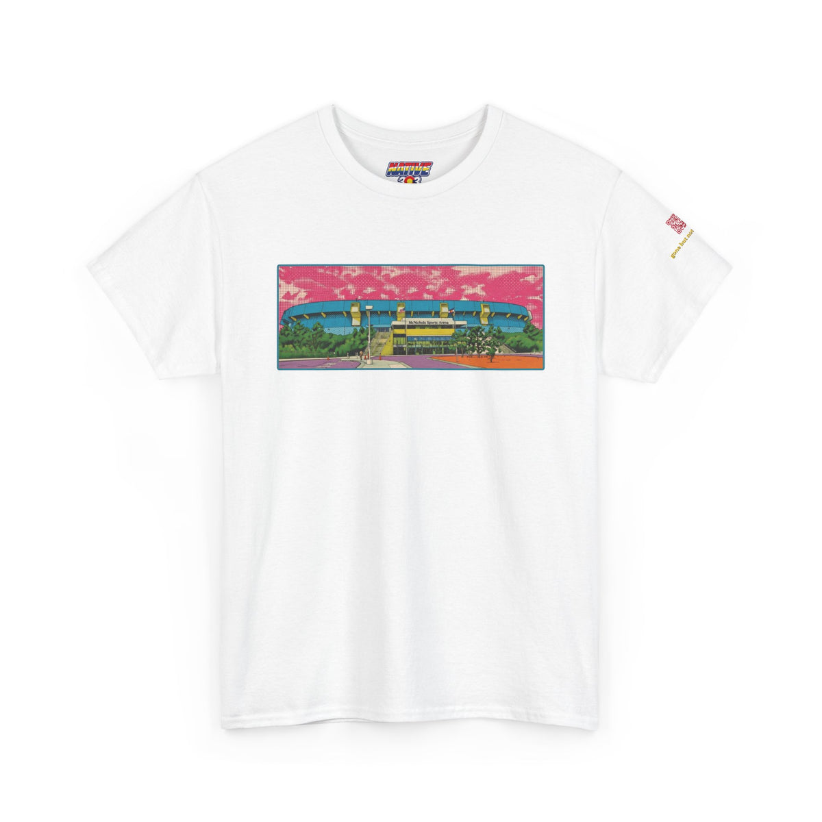McNichols Arena - retro pop-art imagining - vintage Denver gear