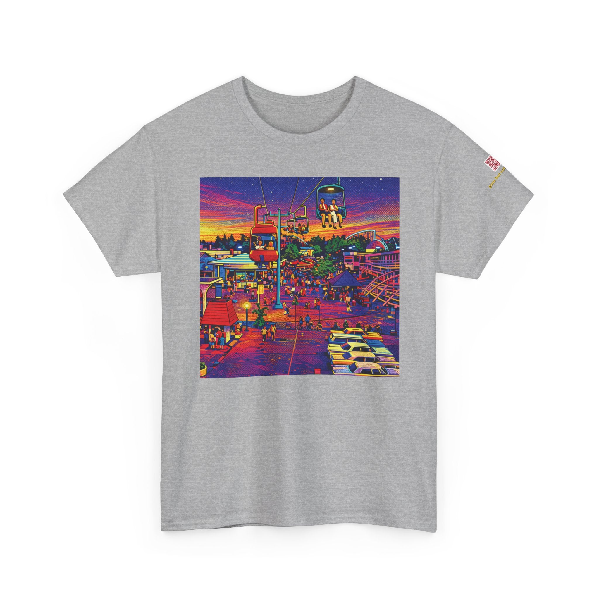 Elitchs neon pop art - vintage Denver gear