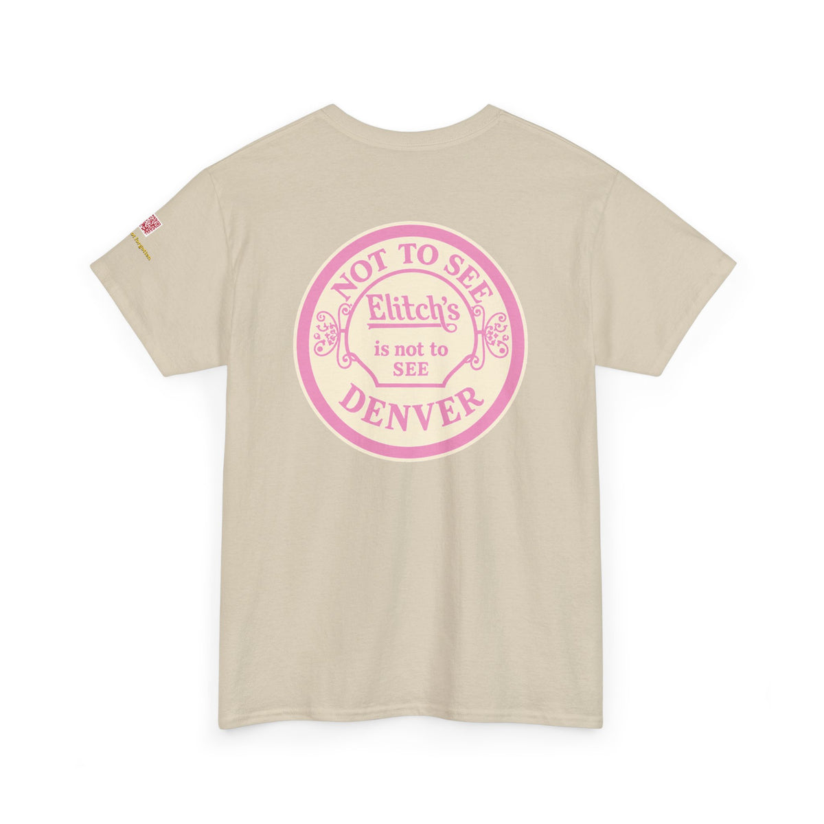 ELITCH GARDENS PINK - vintage Colorado gear