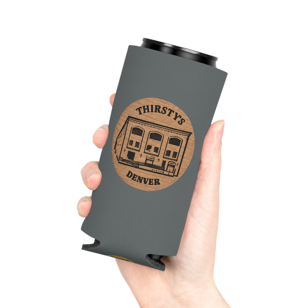Thirsty’s token Can Cooler - NATIVE303 Vintage Denver