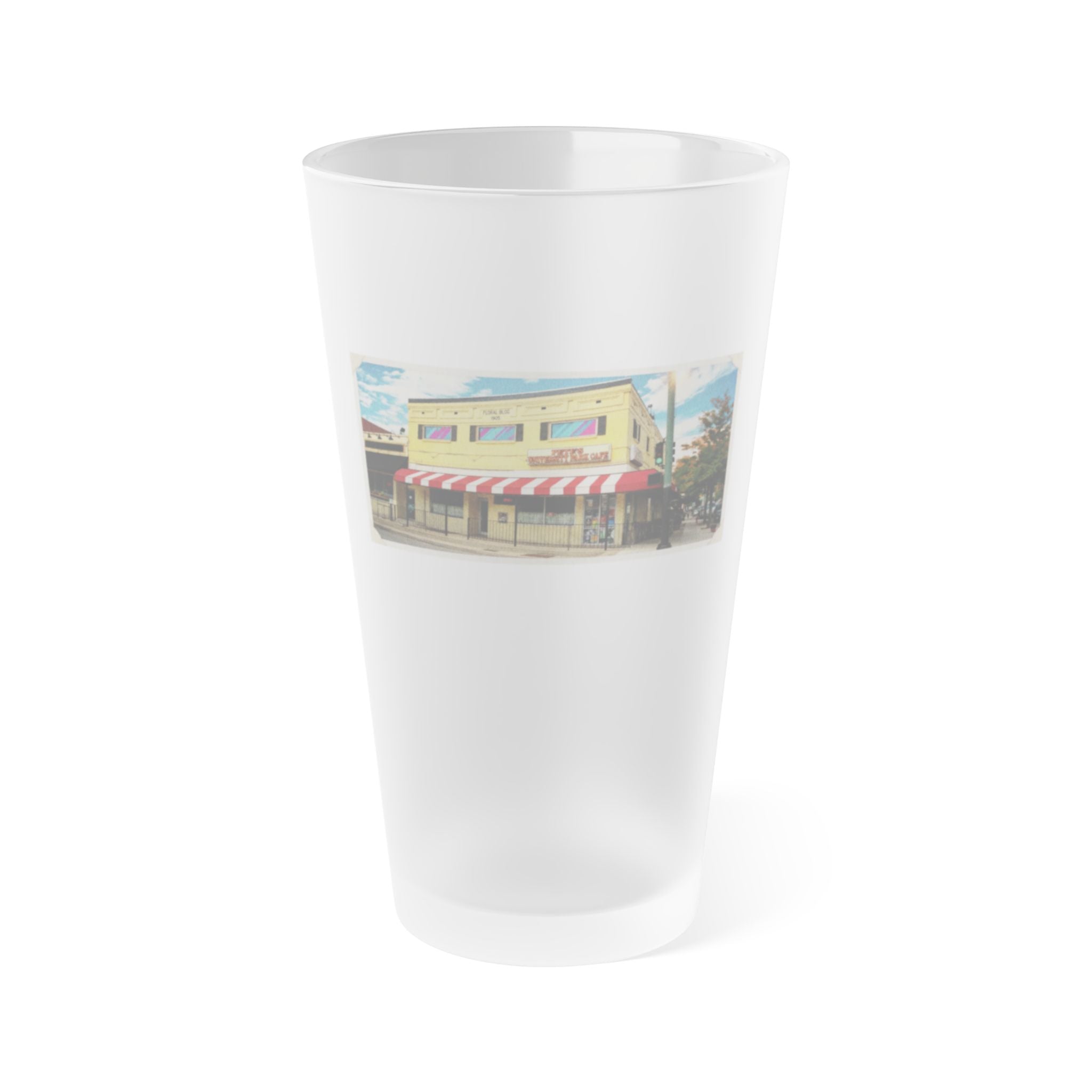 PETE'S UNIVERSITY PARK | Frosted Pint Glass 16oz
