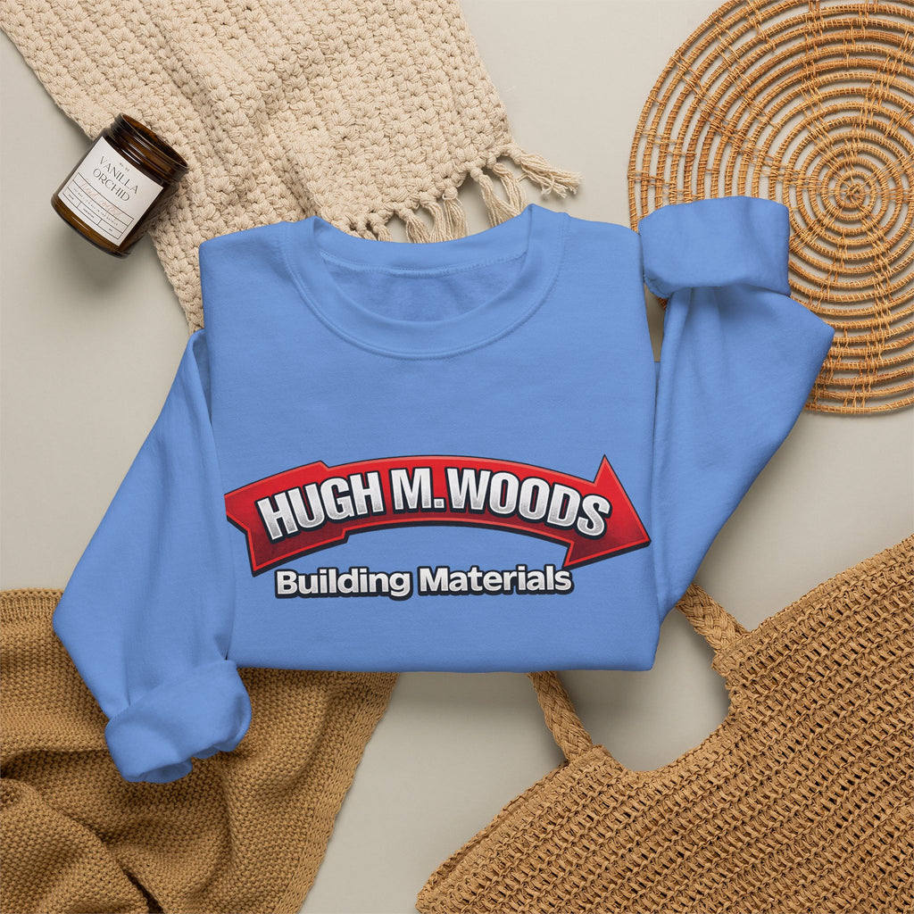 Hugh M Woods logo | Native303 Sweatshirt