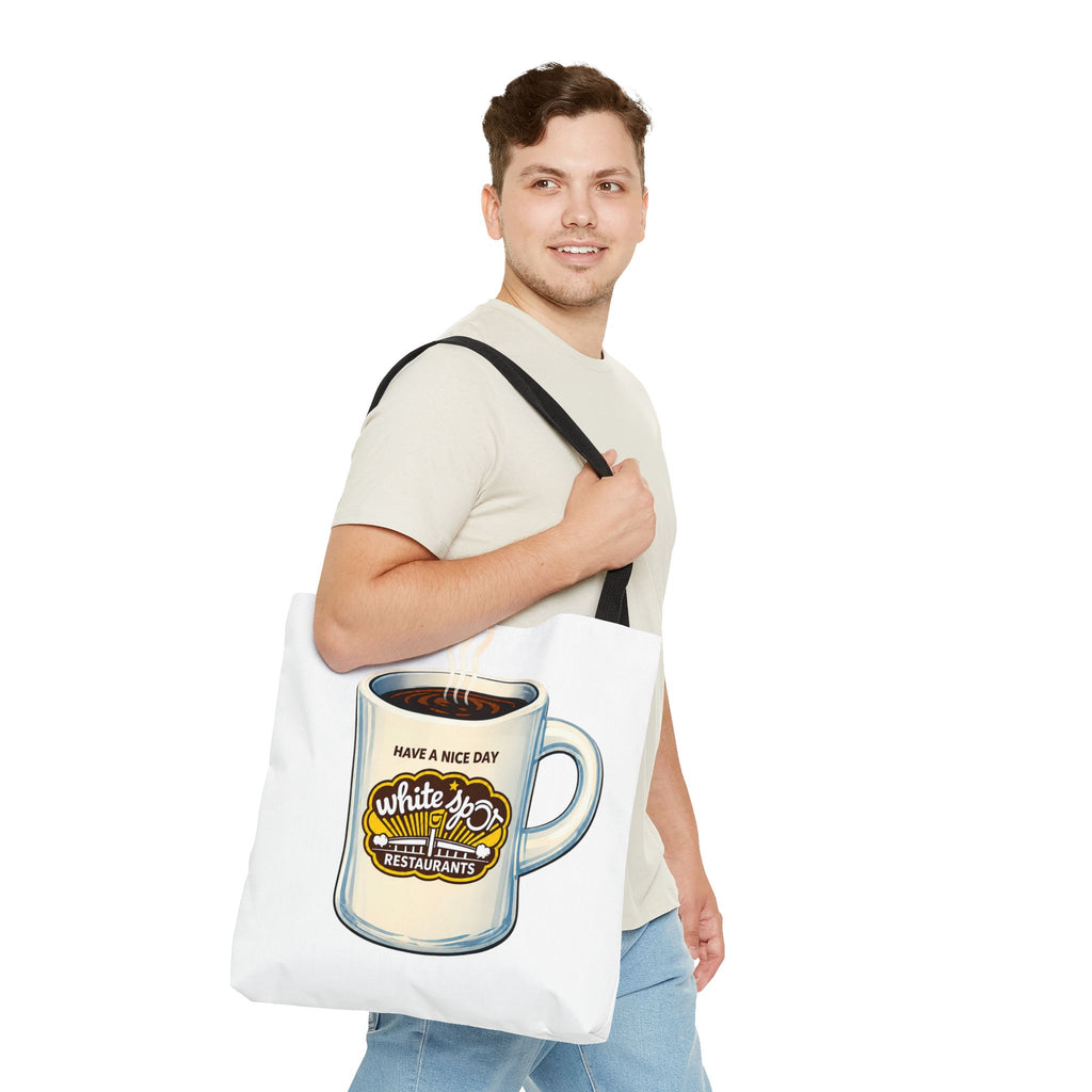 White Spot Mug Tote