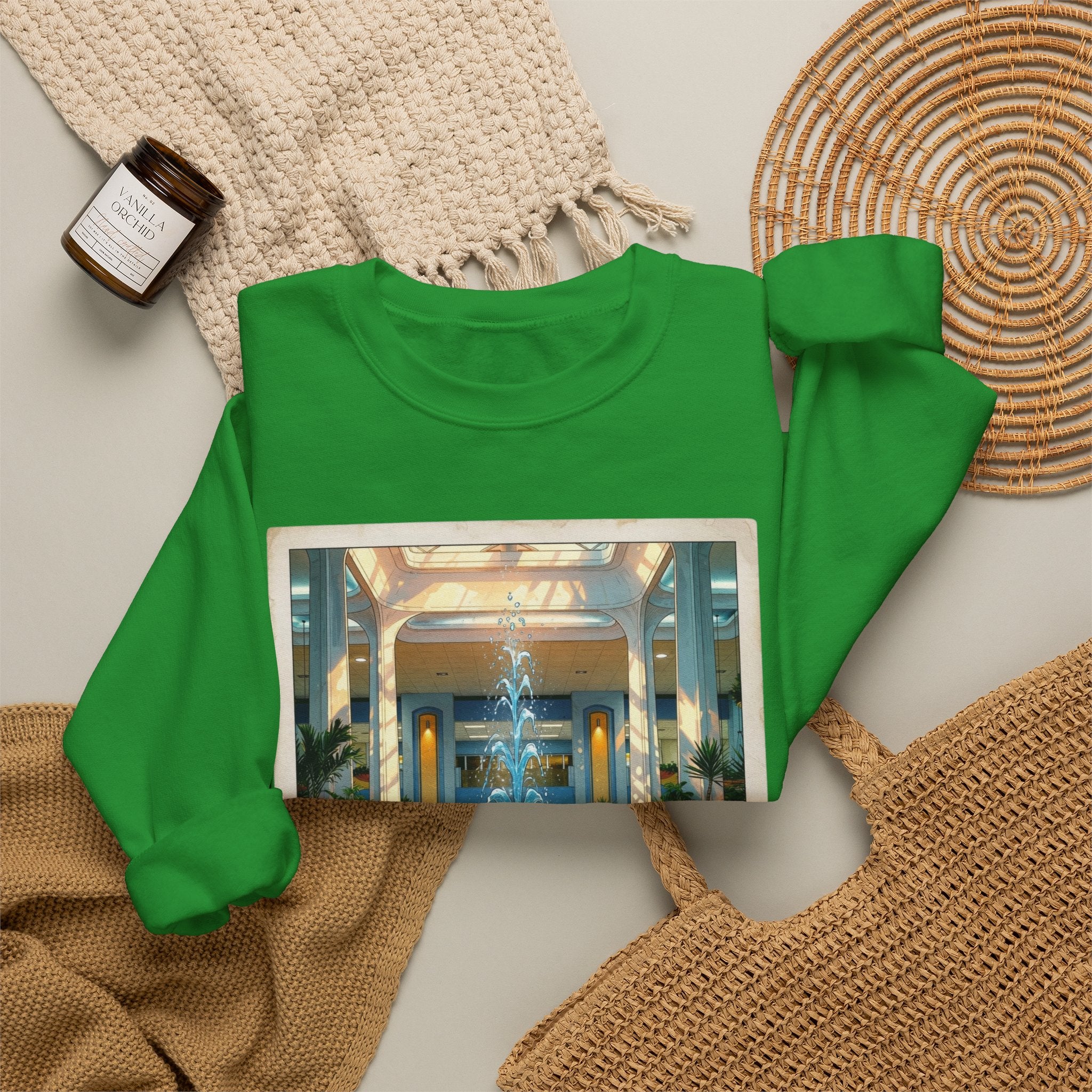 Cinderella City Mall Fountain | Native303 Sweatshirt