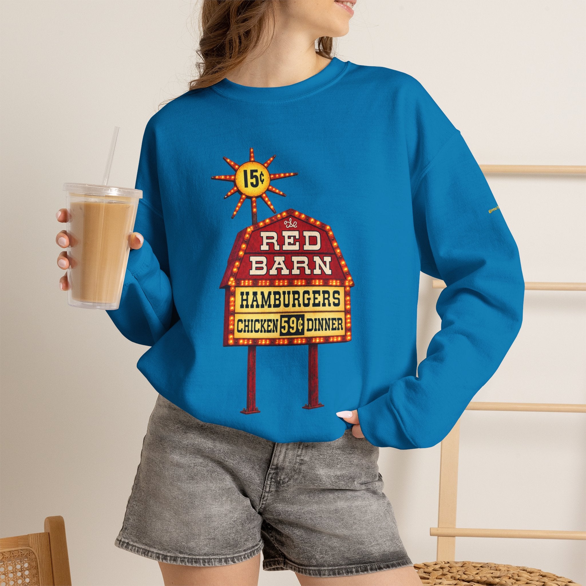 Red Barn sign | Native303 Sweatshirt