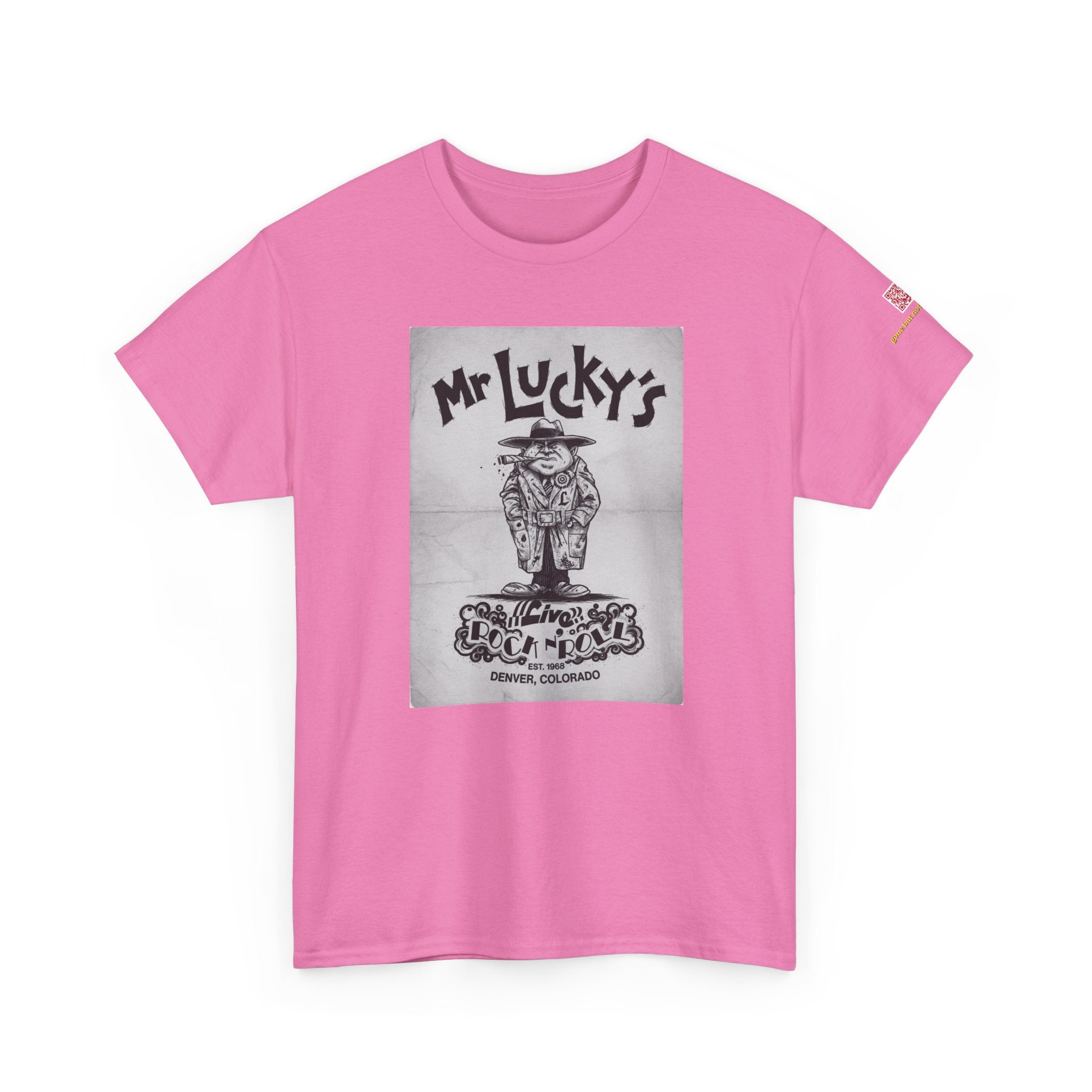 Mr Luckys B/W flyer - vintage Metro Denver gear