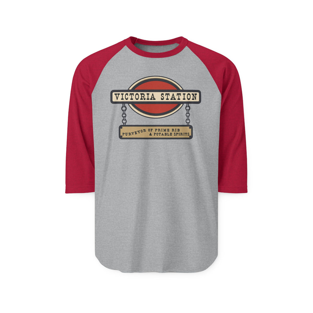 VICTORIA STATION | Retro Baseball Tee