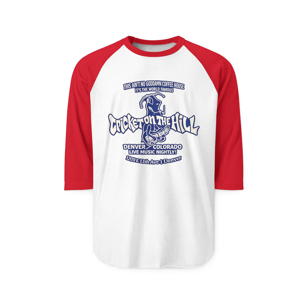 CRICKET ON THE HILL - Baseball Shirt