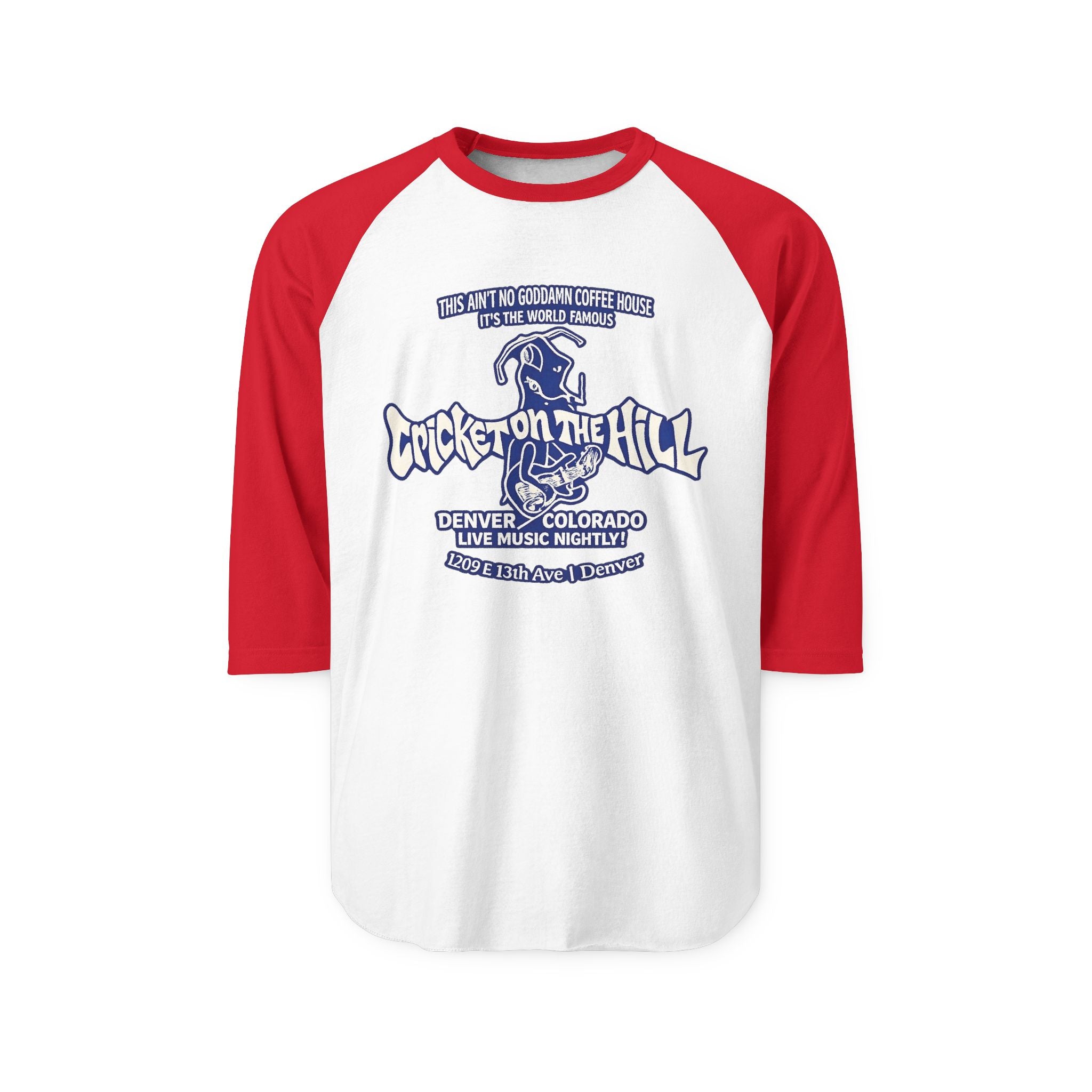 CRICKET ON THE HILL - Baseball Shirt