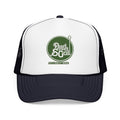 Pearl Street Grill Trucker Hat — Vintage Sailboat Foam Cap