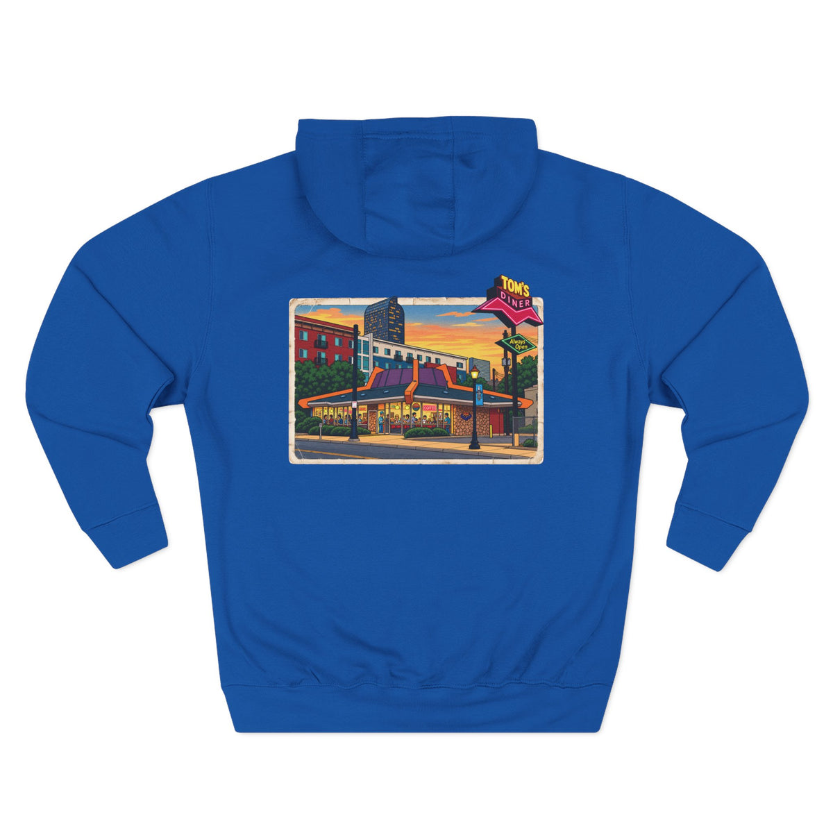 TOM'S DINER cartoon style - Hoodie