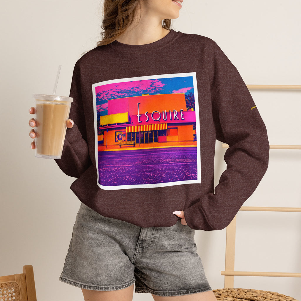 Esquire Theater (pop-art style)| Native303 Sweatshirt