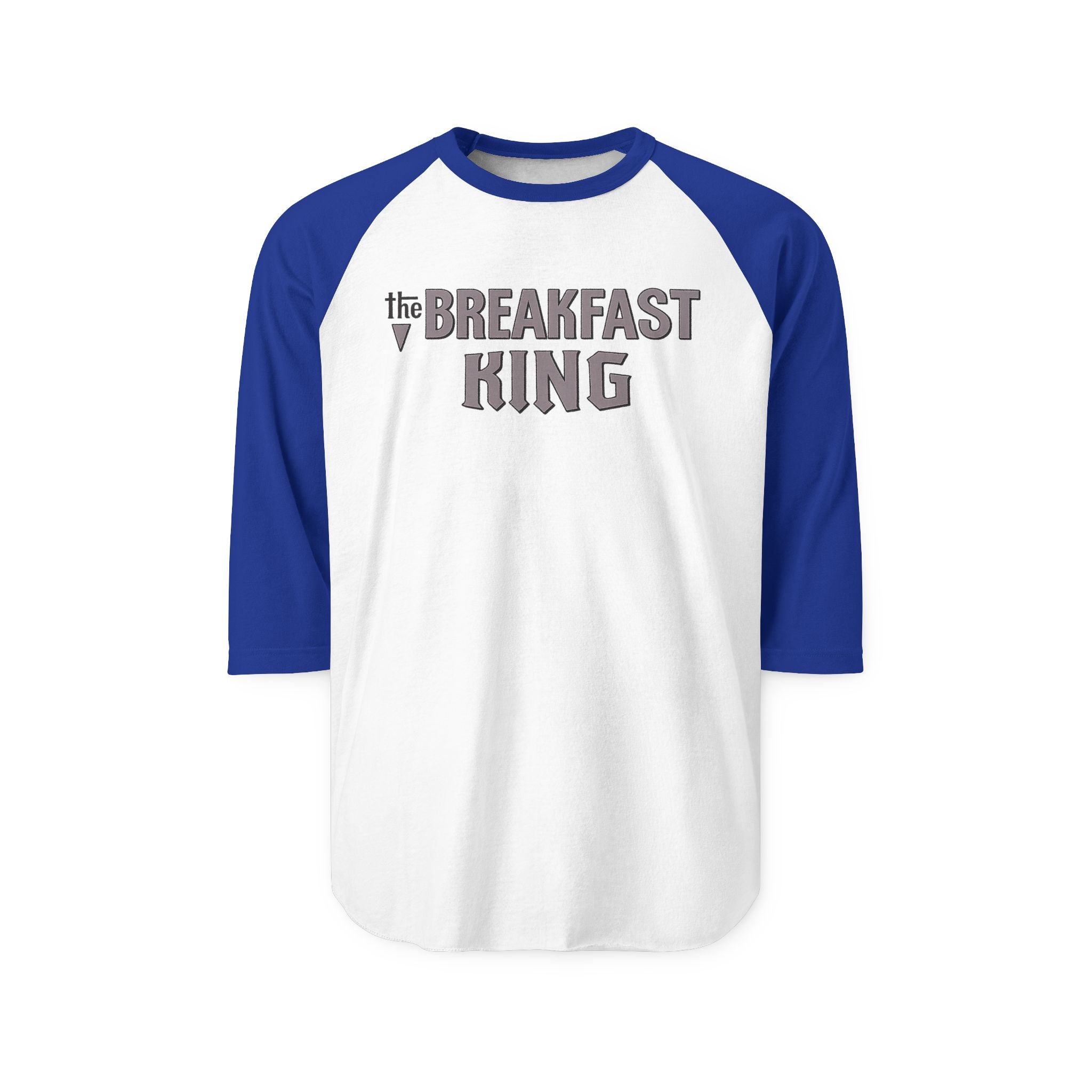BREAKFAST KING | Retro Baseball Tee