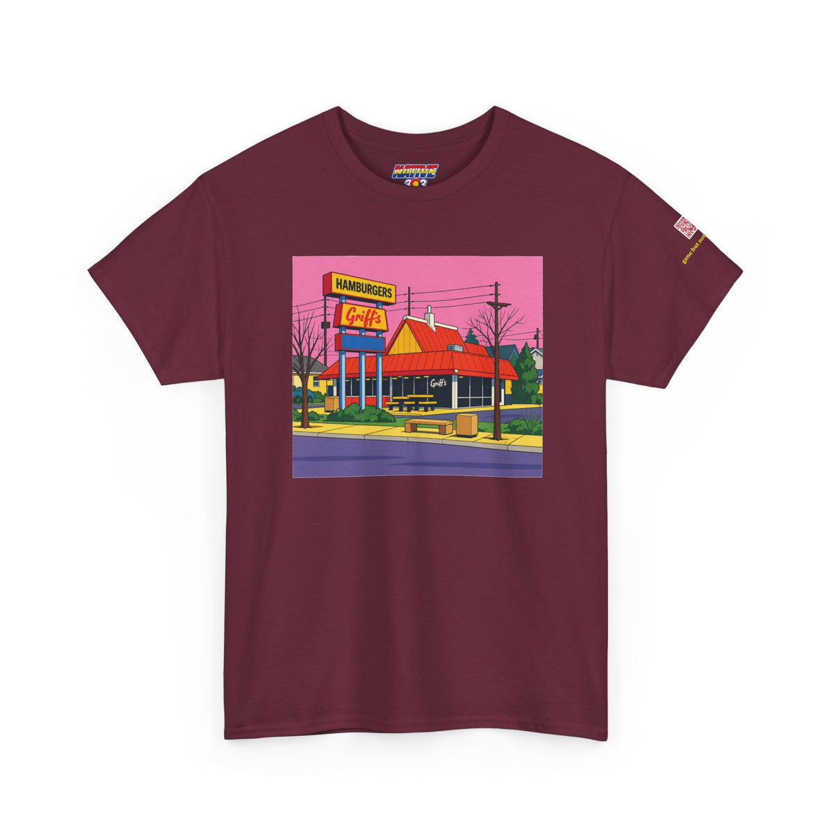 Griff's cartoon style - vintage Denver gear