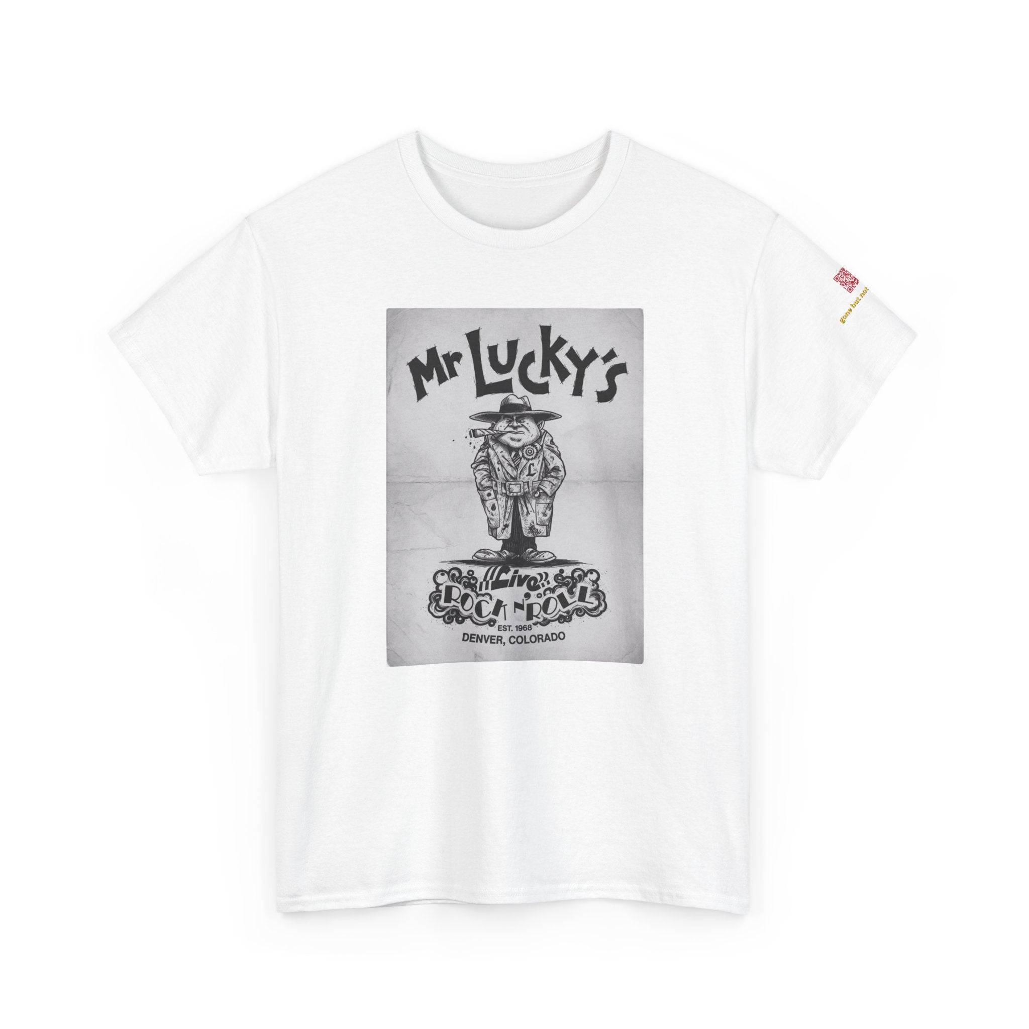 Mr Luckys B/W flyer - vintage Metro Denver gear