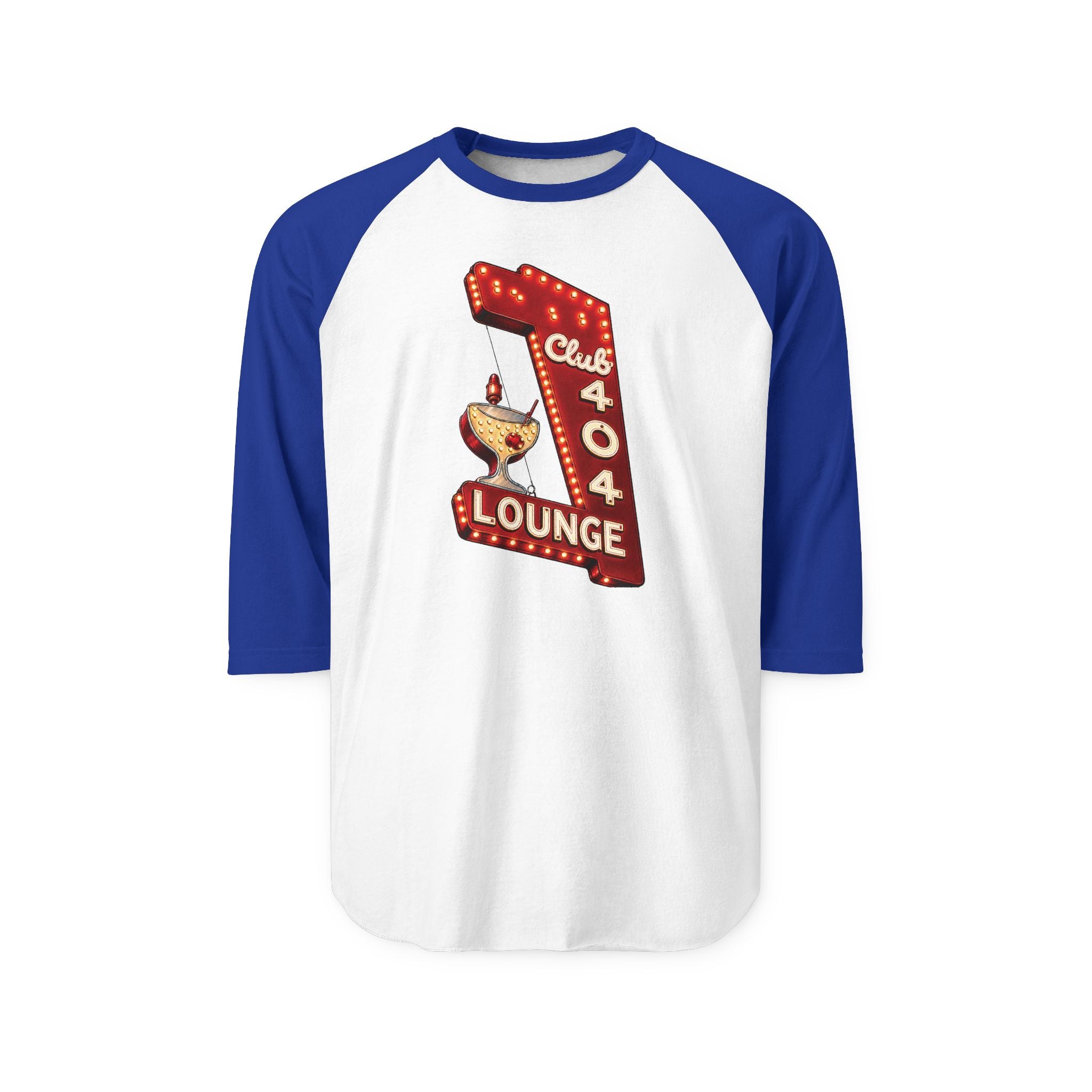 CLUB 404 LOUNGE | Retro Baseball Tee