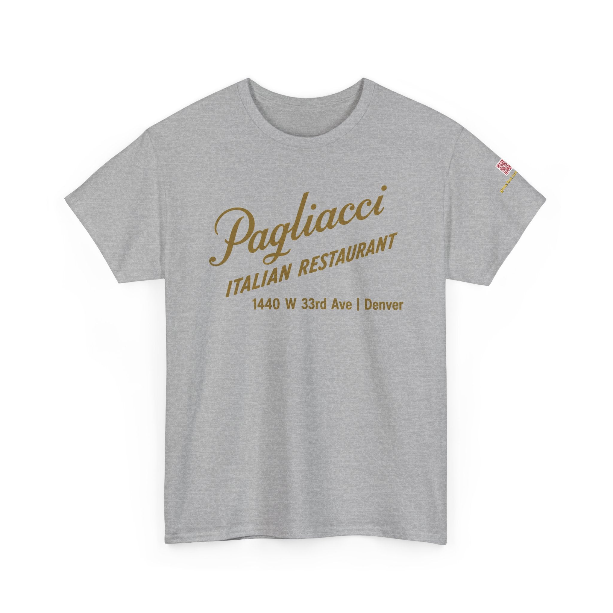 Pagliacci Italian restaurant - vintage Denver gear