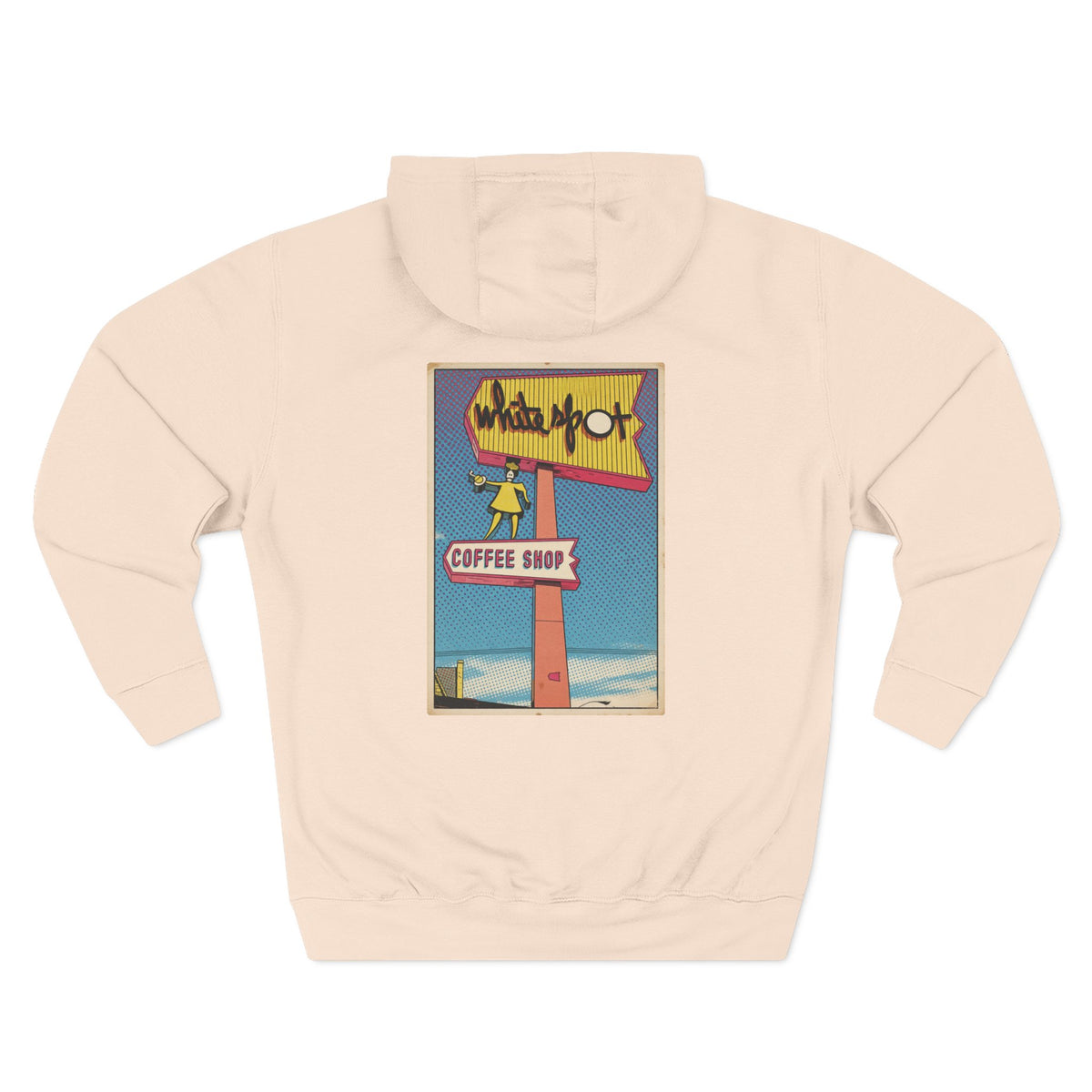 THE WHITE SPOT sign Hoodie