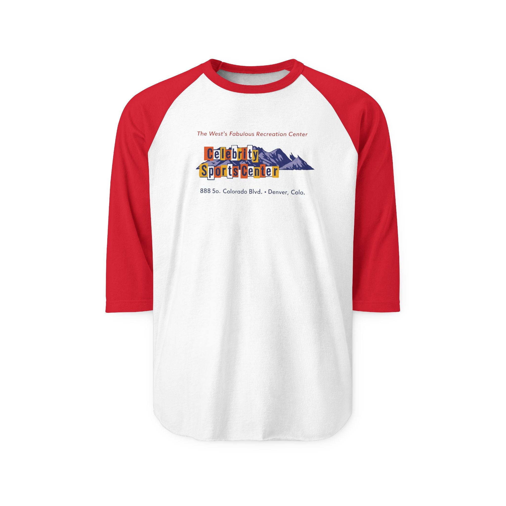 CELEBRITY SPORTS CENTER | Retro Baseball Tee