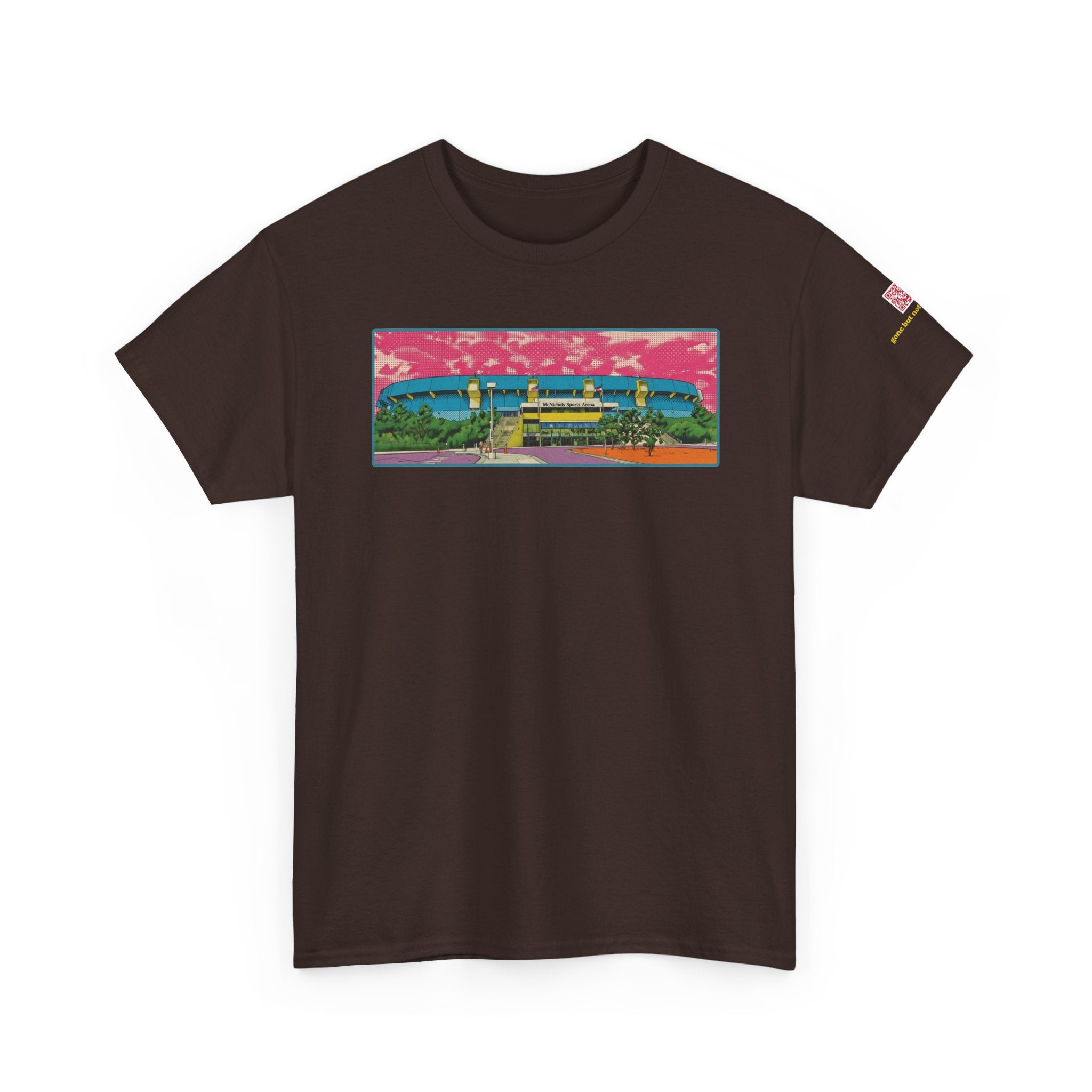 McNichols Arena - retro pop-art imagining - vintage Denver gear
