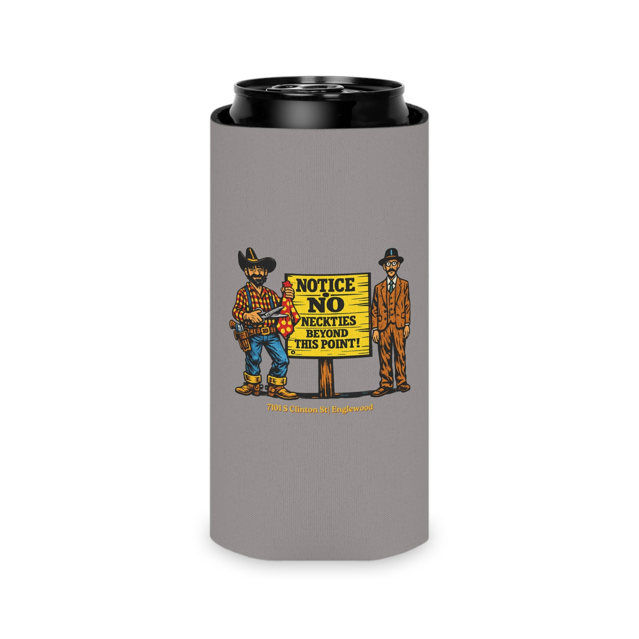 Trail Dust Steakhouse Dem Boys Can Cooler —  Native303 Vintage Denver