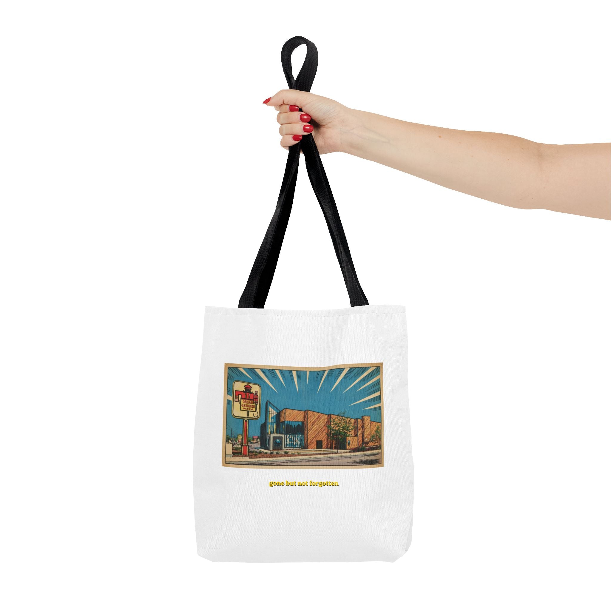 Organ Grinder (comic style) Tote