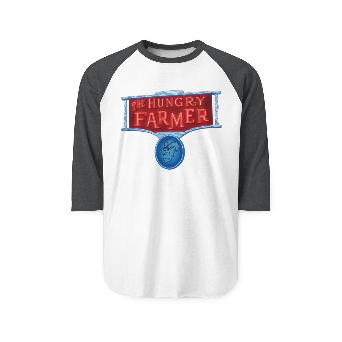 HUNGRY FARMER RESTAURANT | Retro Baseball Tee
