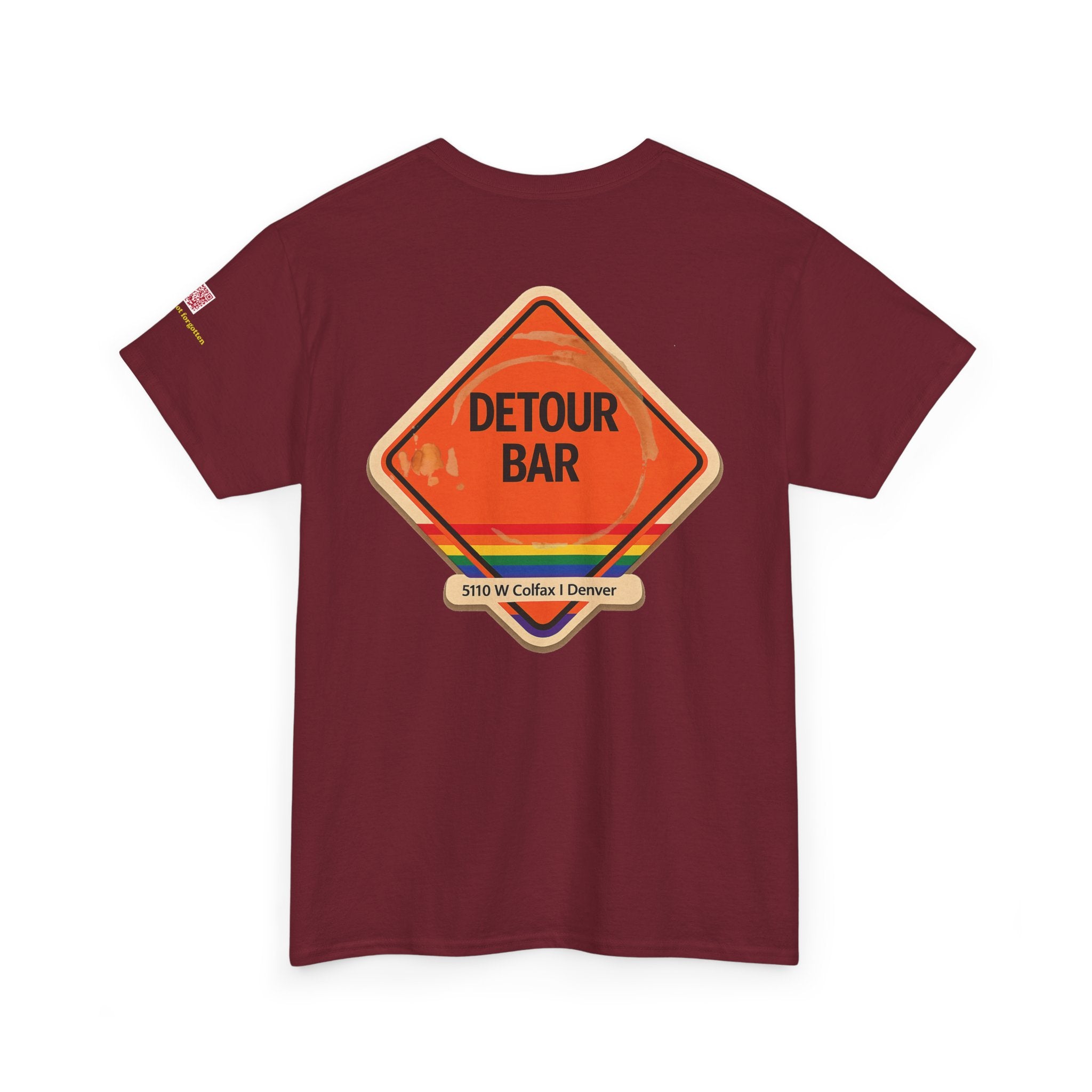 DETOUR BAR after hours back design - vintage Colorado gear