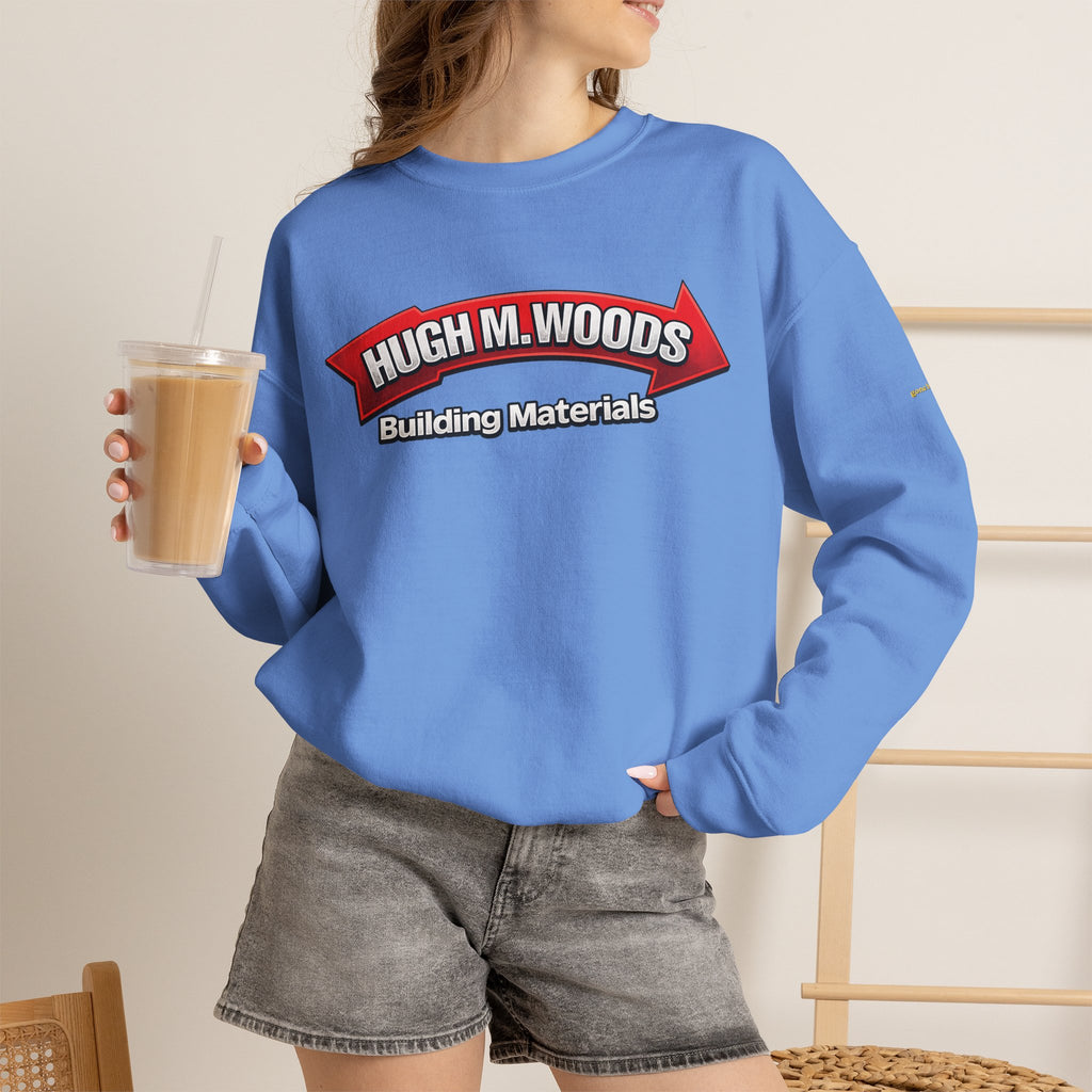 Hugh M Woods logo | Native303 Sweatshirt