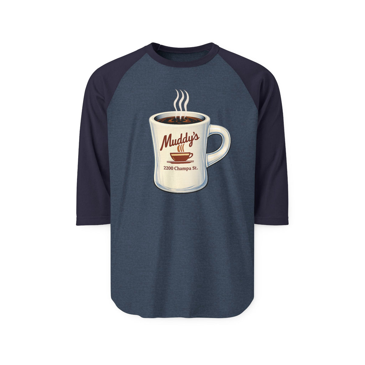 MUDDY'S | Retro Baseball Tee