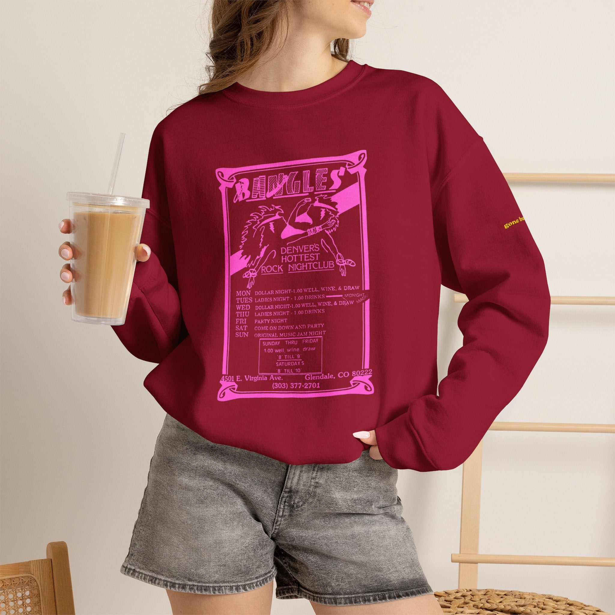Bangle’s (pink)  | Native303 Sweatshirt