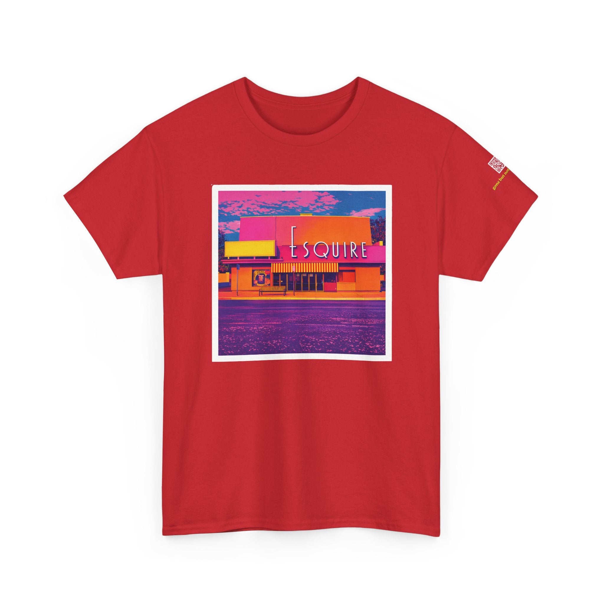 Esquire Theater neon pop art - vintage Denver gear