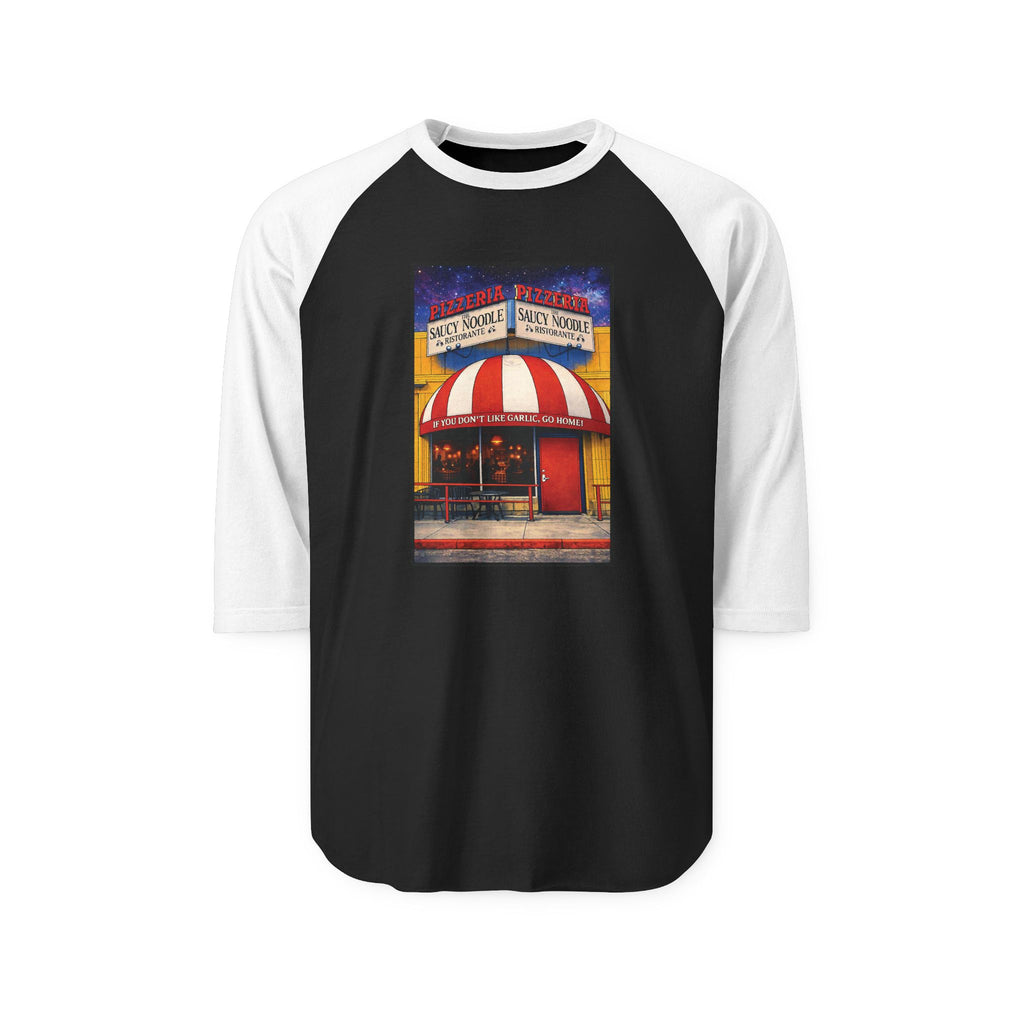 SAUCY NOODLE | Retro Baseball Tee