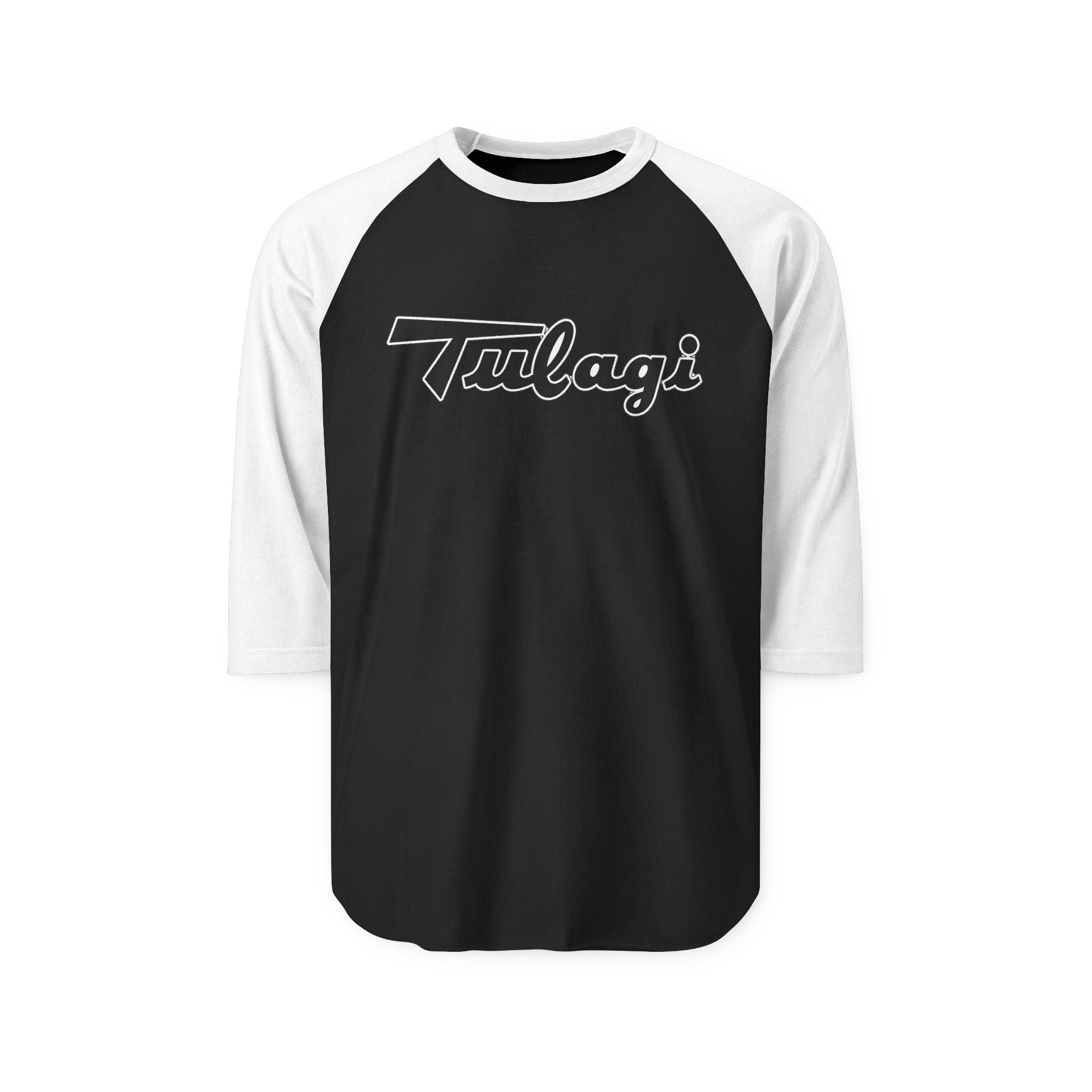 TULAGI BLACK LOGO | vintage Denver Retro Baseball Tee