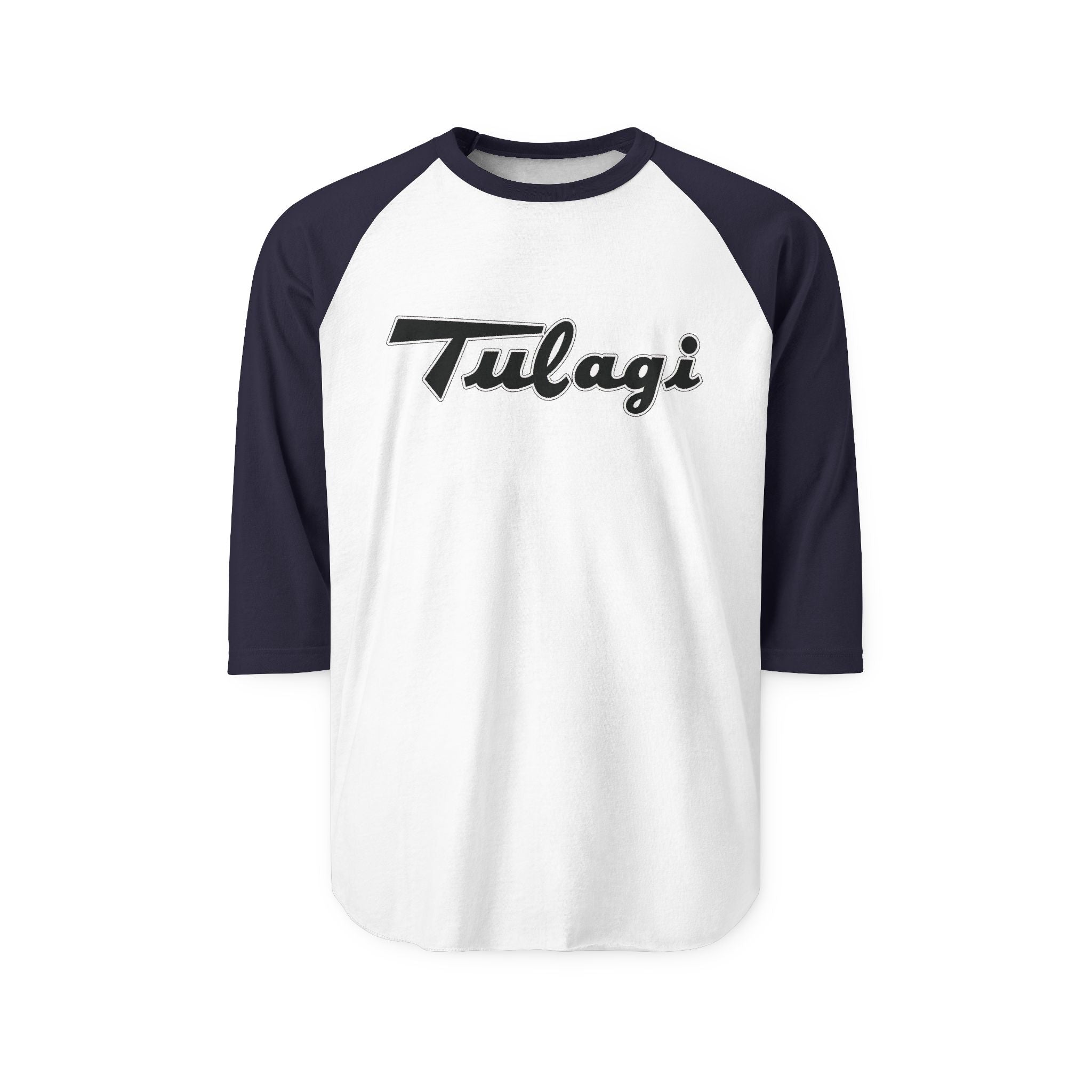 TULAGI BLACK LOGO | vintage Denver Retro Baseball Tee