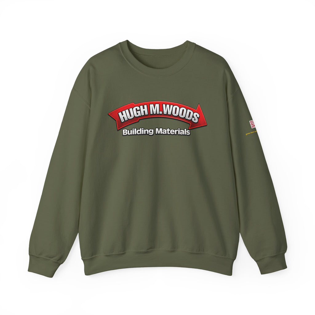 Hugh M Woods logo | Native303 Sweatshirt