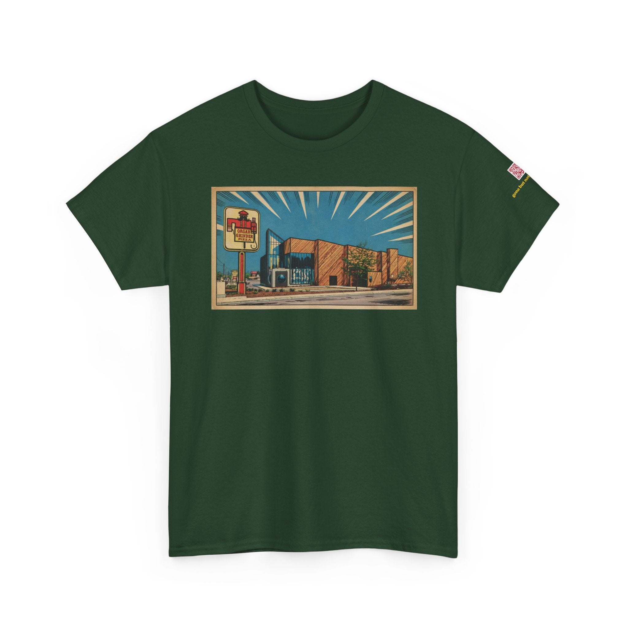 Organ Grinder comic style - vintage Denver gear