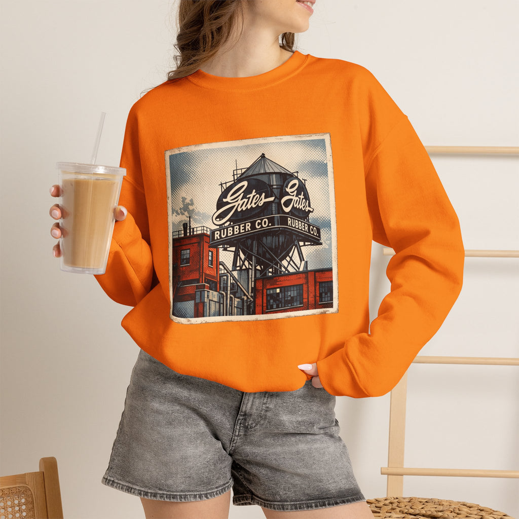 Gate's Rubber Company water tower | Native303 Sweatshirt