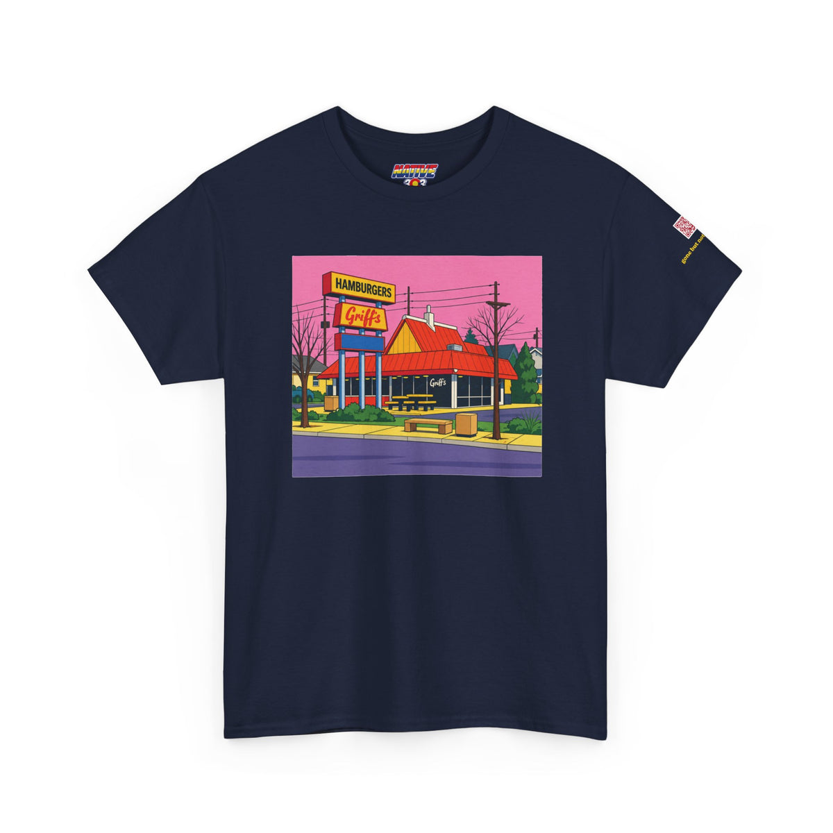 Griff's cartoon style - vintage Denver gear