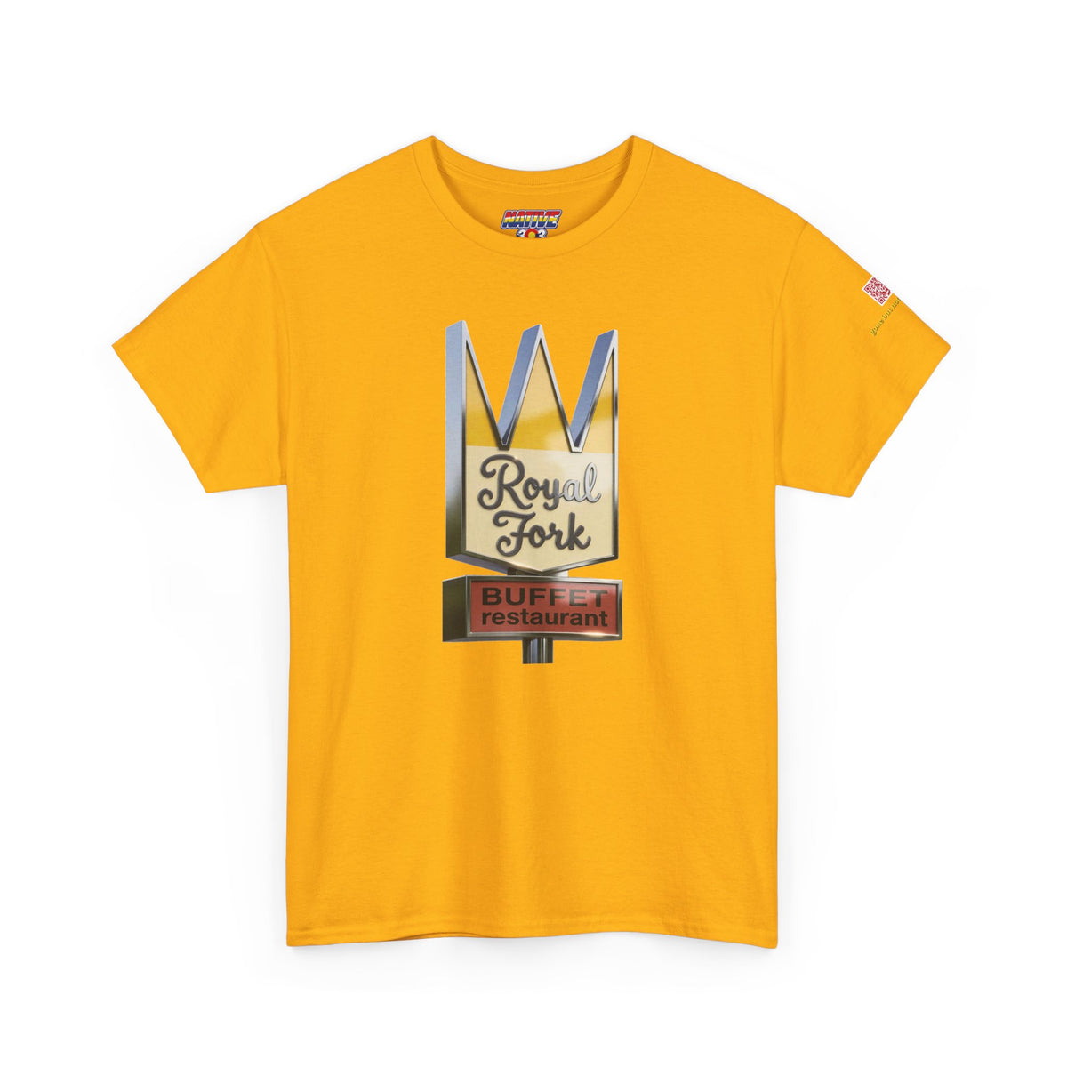 Royal Fork restaurant pop-art design - vintage Denver gear