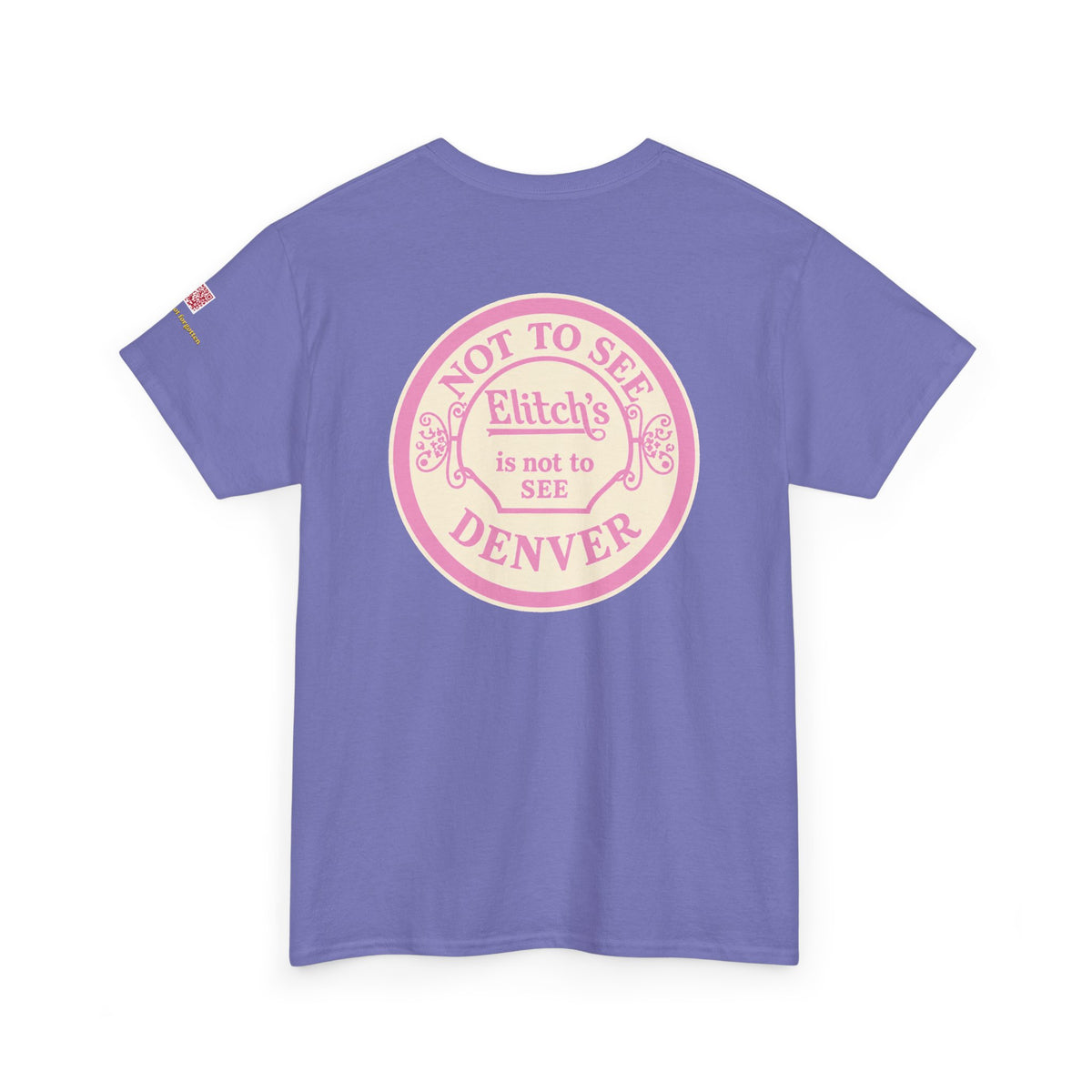 ELITCH GARDENS PINK - vintage Colorado gear