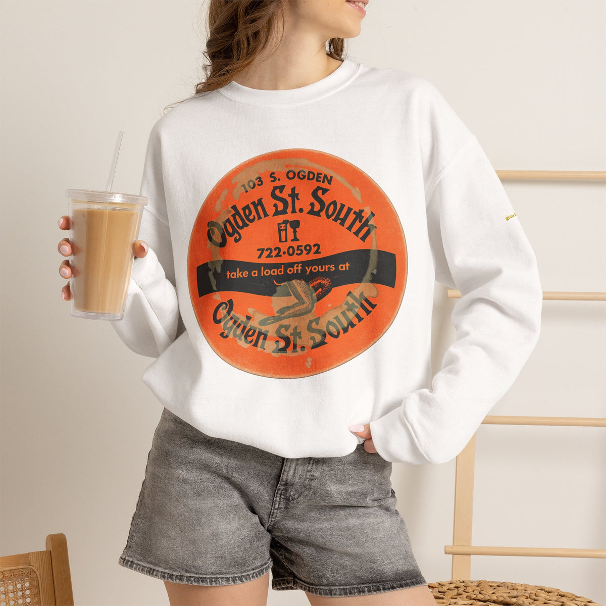 Ogden St South (after hours) | Native303 Sweatshirt