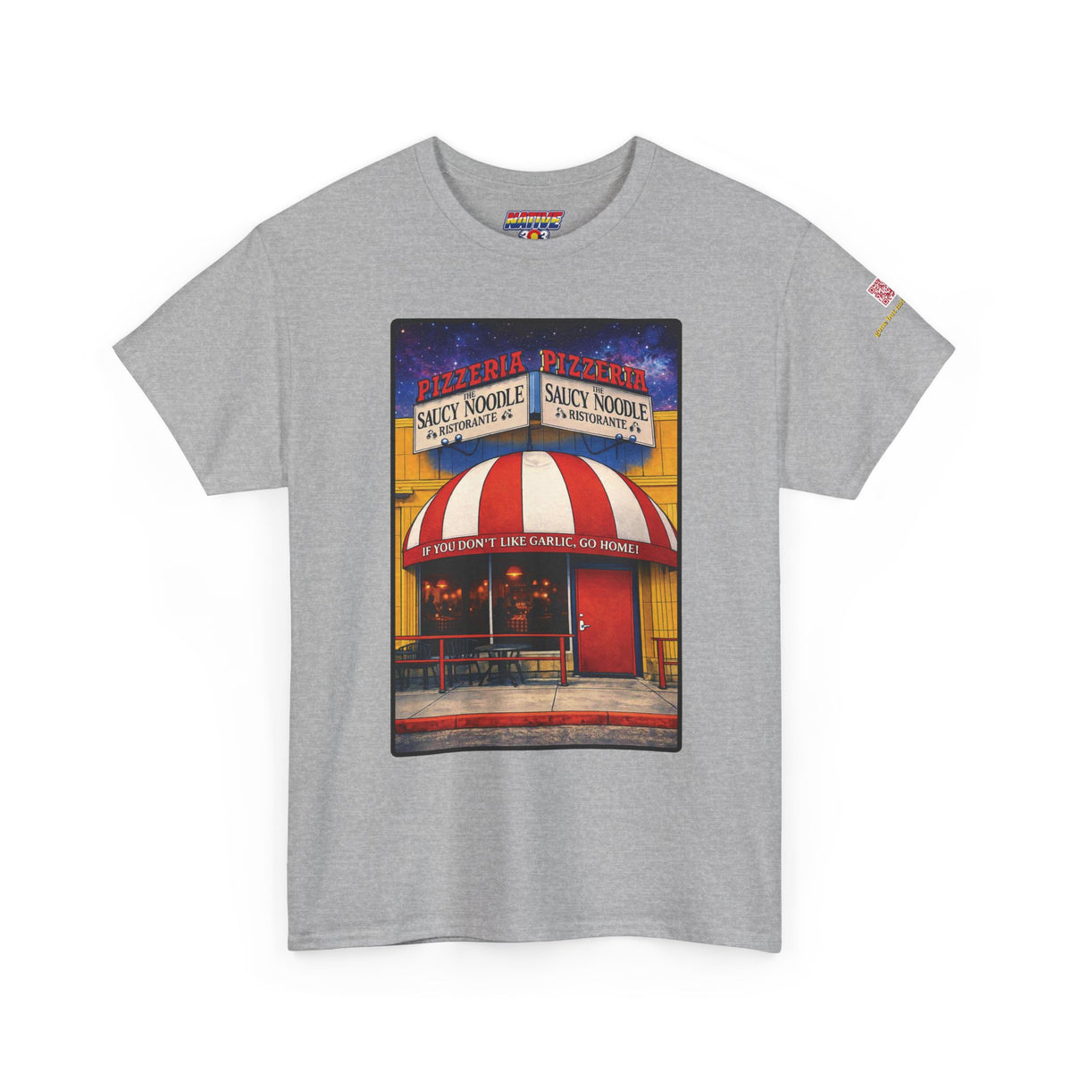 The Saucy Noodle - Garlic - vintage Denver gear