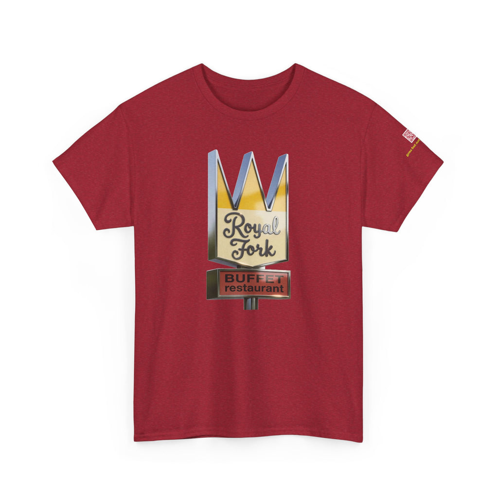 Royal Fork restaurant pop-art design - vintage Denver gear