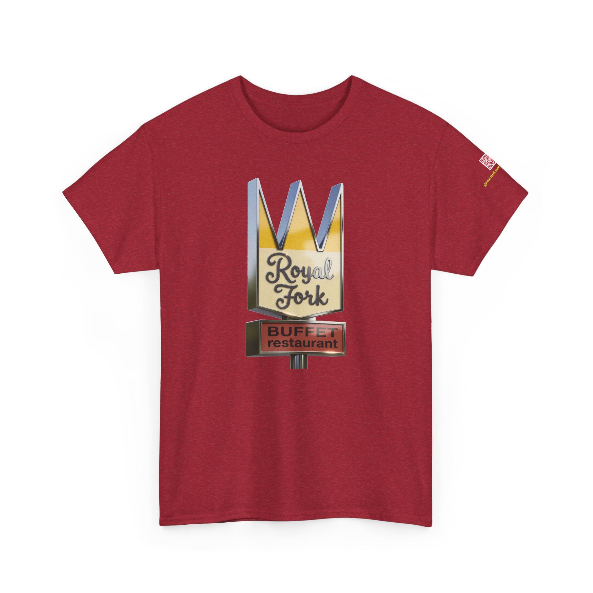 Royal Fork restaurant pop-art design - vintage Denver gear