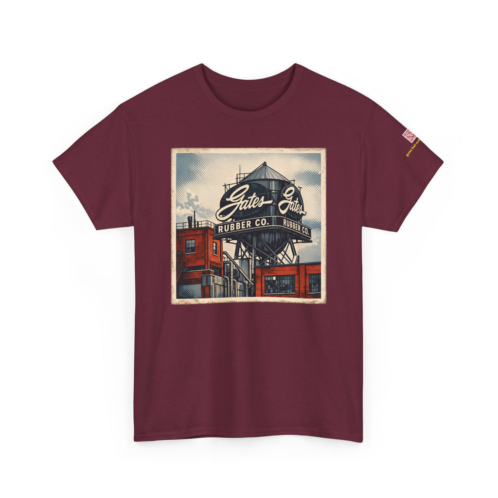Gates Rubber Company water tower - vintage Denver gear